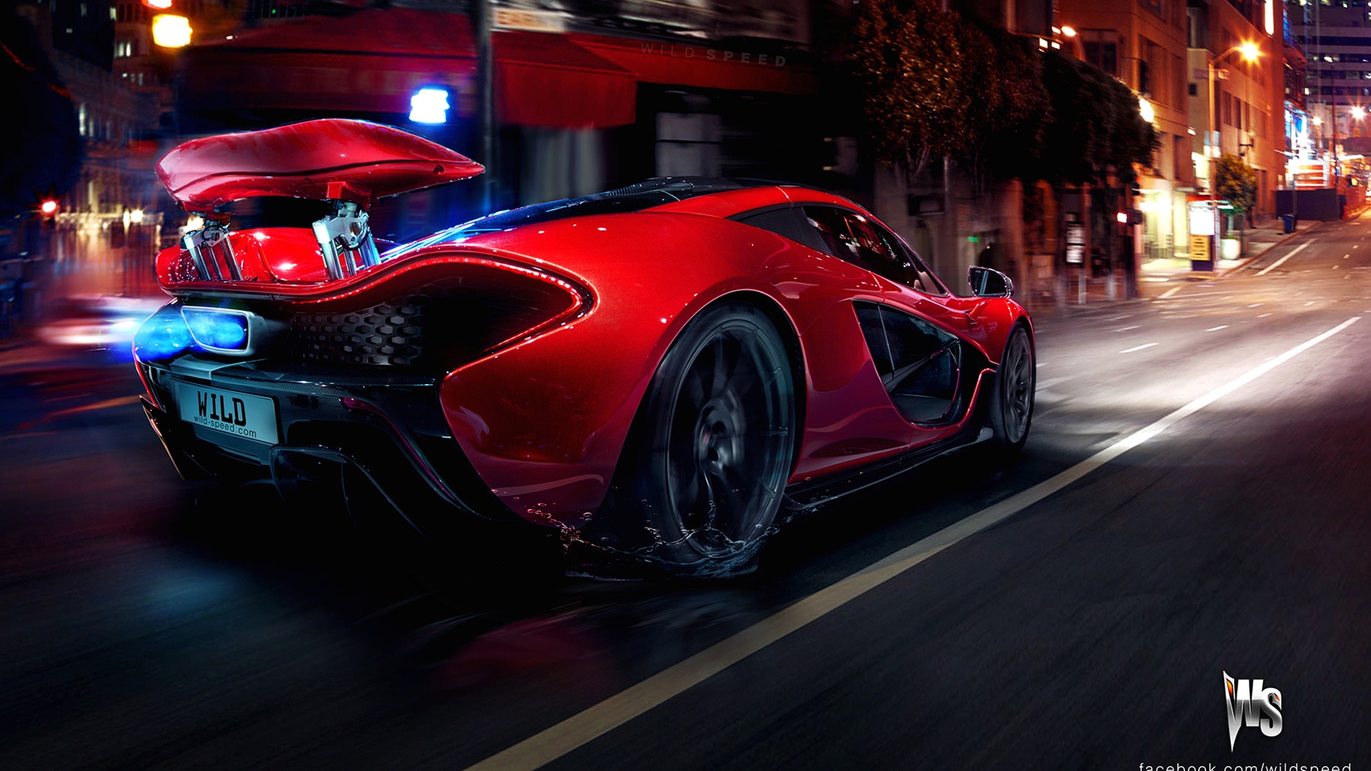 Mclaren p1 super sportscar concept desktop wallpaper